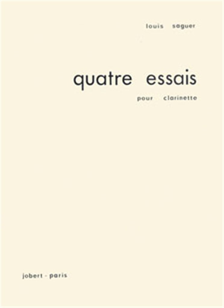 Essais pour clarinette (4)